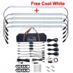 12V 4 bars 500MM LED Strip Camping Light one more cool white for free
