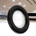 12V 12V Cool White 70MM Black Shell LED Recessed Downlight