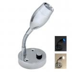 Flexible Warm White LED Reading Lamp Bedside Lamp Boat/Caravan/Laptop/Book/Ipad/...