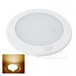 12V Warm white Flourescent Switch LED Interior Dome Roof Ceiling Light Caravan RV Camper