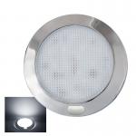 12V LED Dome Cabinet Light Switch Canravan/Motorhome/RV Roof Ceiling Lamp Cool w...