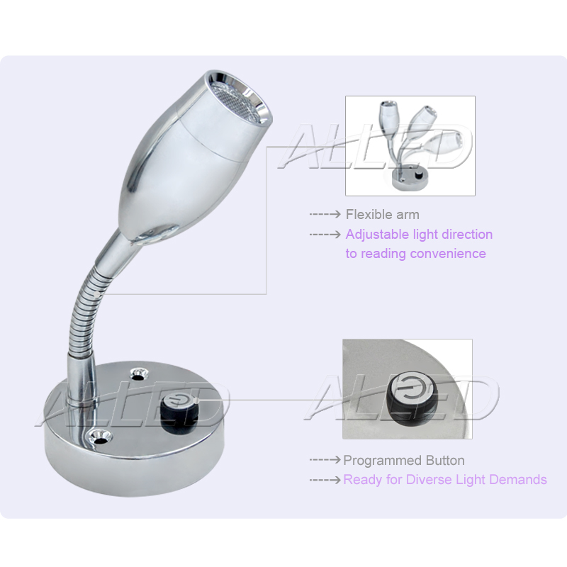 caravan reading lamps