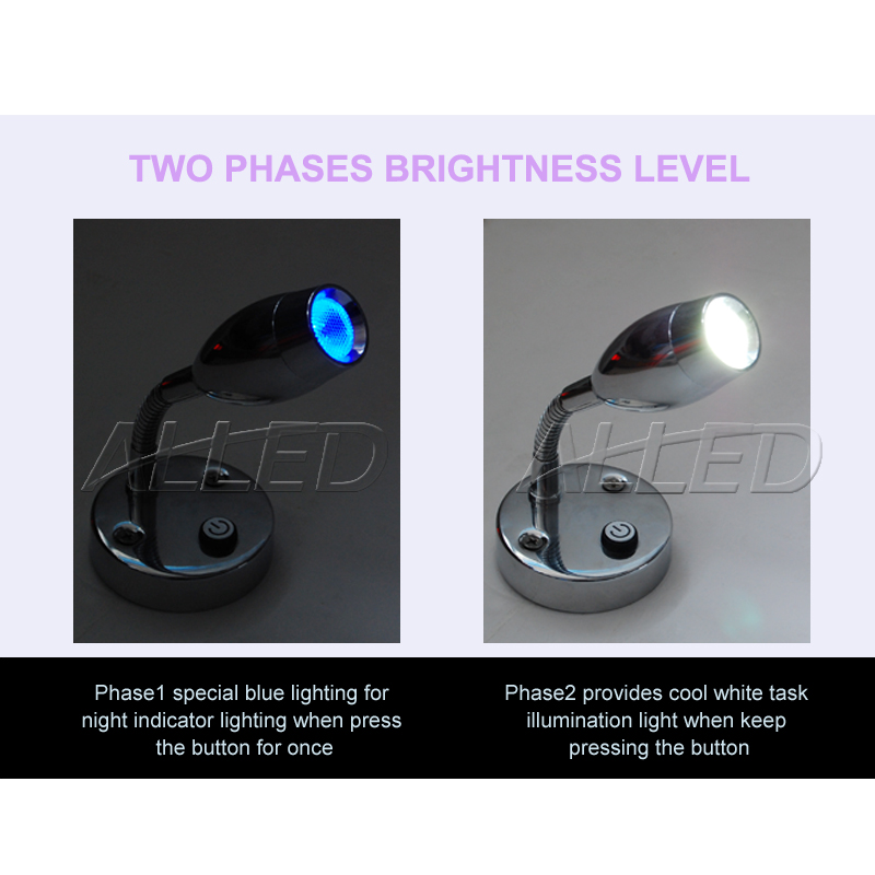caravan reading lamps