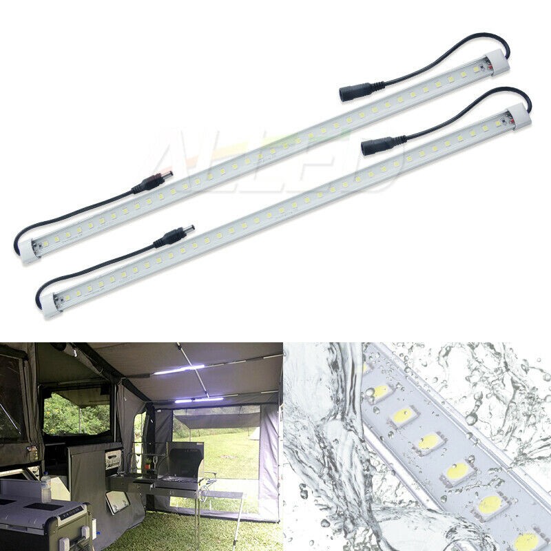 2x12v Waterproof 500mm Led Camping Strip Light