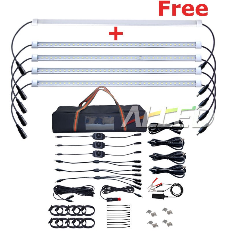 12V LED Camping Bar Light 4Bar Package