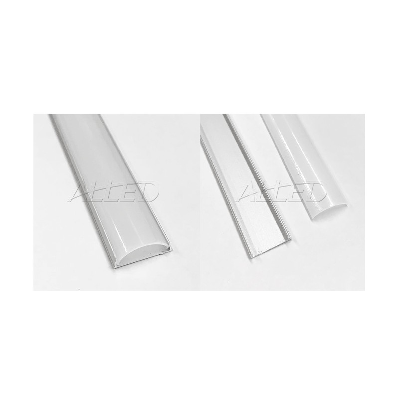 5pcs 1M Bendable Extrusion Alloy Aluminum Channel Bars, 100CM bendable