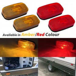 2X12V LED Oblong Side...