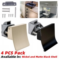 4x Square Shape Handle Push...