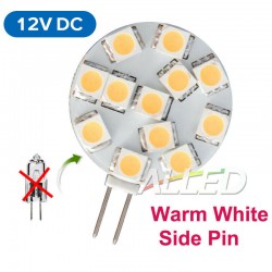 12V Warm/Cool White LED G4...